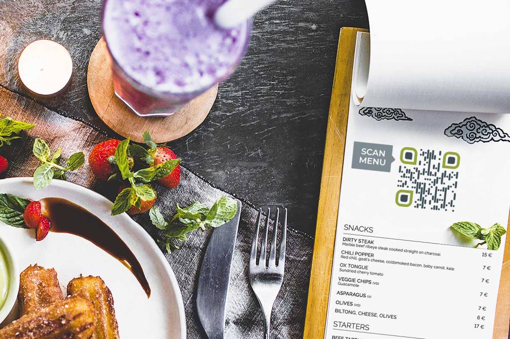 QR Menü Örnekleri